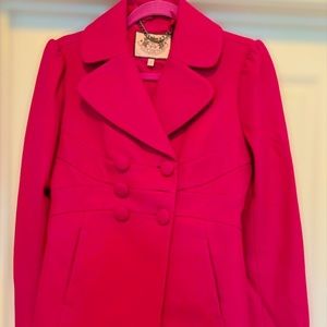 Fuchsia/pink Wool coat